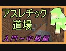 【アスレチックの心得】　難易度別！アスレチック専用道場！？　【アスレチックマイクラ】