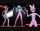 【4K／鏡音リン しましまビキニ】妄想スケッチ【ProjectDIVA Future Tone】