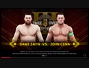 WWE 2K19 サミゼイン 対戦プレイ 対ジョンシナ