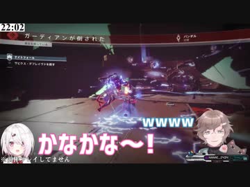 【かなしいな】でってにーらんどで戯れる二人【DESTINY2】