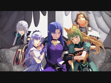 【Fate/MMD】ちーむイアソン包囲網で『Spring of life』『GLIDE』