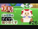 【進め！キノピオ隊長】この世界のダイヤを掘り尽くす【#26】