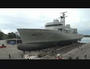 メキシコ海軍の哨戒艦『タバスコ』（建造中）