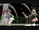 【MMD杯ZERO2参加動画】 幻想艦娘大湊鎮守府　提督と秘書艦でエンヴィキャットウォーク【ダンス】