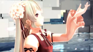 【MMD】 flos 【YYB式桜ミク】