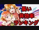 【スクスタ】イベント周回、時間がない方は要注意！？長い楽曲ランキング【非効率曲】