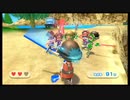 【実況】ガード禁止のチャンバラ組手 その 2（Wii Sports Resort）
