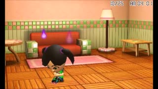 トモコレのMiiに「細菌汚染」歌ってもらった。