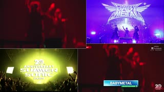 BABYMETAL サマソニ比較