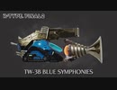 R-TYPE FINAL 2 The Start Scene of TW-3B BLUE SYMPHONIES