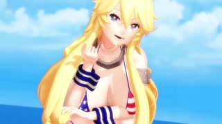 【MMD杯ZERO2】アイオワで「極楽浄土」【MMD艦これ】