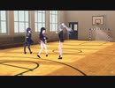 シャトルランしながら質問に答えて行くJK組三人