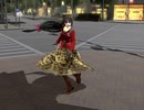 【MMD】冬らしい服を着た祥鳳さんがくるくる回るだけ【MMD杯ZERO2】