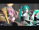 【MMD杯ZERO2参加動画】Schelzando(フルバージョン)【MMD吹奏楽】