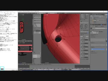 【blender】作業動画　part61 　61時間02分～
