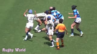 《ラグビー》女子ラグビーの独走トライがすごい！