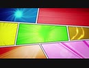 4k-abstract-comic-book-complex-pages-grid-with-pop-effects-clip　藤谷里志