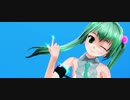 【MMD】3Dカスタム少女がミクさんのコスプレをする