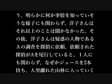 真由美さん失踪事件 洋子のはなしは信じるな 不可解な謎のメモ 未解決事件 Nicozon