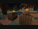 新発見！『水で机を作る！？』New building water desk!!【マインクラフト】
