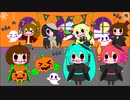ボカロ＆UTAUオリジナル曲【ハロウィンナイト♪】作詞:作曲：パンハロ／イラスト：パンハロ