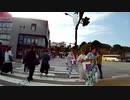 アクションカメラ 金沢市 旧街道まちなみゾーンを行く旭町 → 兼六園下交差点 自転車車載