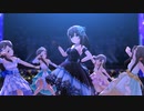 ドレスで黒髪でミラーボール