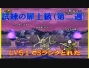 【ドラクエウォーク】試練の扉（上級）2週目をSランクでクリア!
