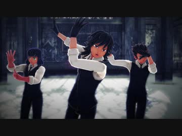 【鬼滅のMMD】義勇と炭治郎と善逸と伊之助でBad ∞ End ∞ Night【お着替え注意】