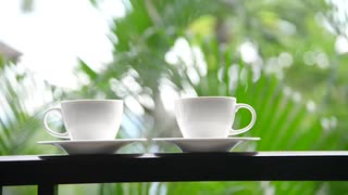 Coffee Cup With Outdoor View　アセアンファーム合同会社