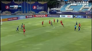 これを待っていた！　サッカーU１９女子アジア選手権　日本 対 韓国