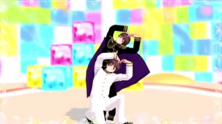 【APヘタリアMMD】┌(廿_廿)┘45秒└(廿_廿)┐