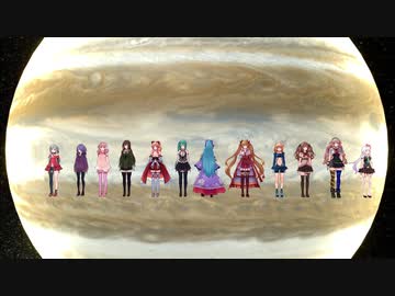 【アイドル部MMD】―ひとりじゃない―【Jupiter】