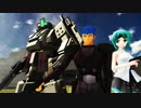 【MMD杯ZERO2】VOTOMS ANOTHER 金色の遺跡【モデル配布】