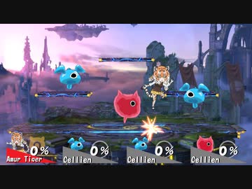 セルリアン10体組み手に挑むアムールトラちゃん