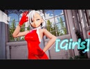 【MMD】サンタガールみっちゃんでGirls