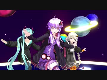 ゆかり＆ミク＆あかりで彗星ハネムーン