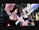 【MMD艦これ】神風型でELECT　ニーソガーターVer　歌詞つき