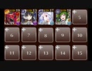 【千年戦争アイギス】英傑の塔:第7階層 全報酬獲得 イベユニ＋白ソラス＋大英雄