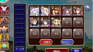 【千年戦争アイギス】英傑の塔 第17階層 95880pt