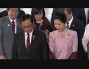 ASEAN首脳会議集合写真の撮影シーンを別角度で映した公式映像