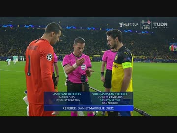 《19-20UEFA CL》 [GS第4節・F組] ドルトムント vs インテル