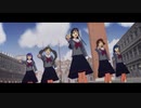 【MMD】「ジュニアハイスクールメイト」で「ヒバナ」【ミリマス】