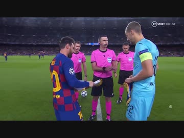 《19-20UEFA CL》 [GS第4節・F組] バルセロナ vs スラヴィア・プラハ