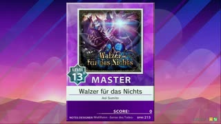 【譜面確認用】 Walzer für das Nichts MASTER 【チュウニズム外部出力】