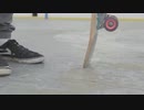 Close Up Of A Man Picking Up His Skateboard And Then Dropped It　上村憲司