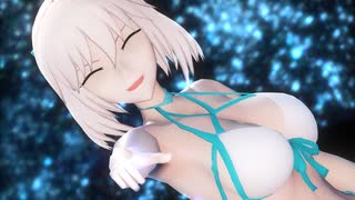 【Fate/MMD】水着沖田総司が可愛く「ユニバース」【MMD杯ZERO2】