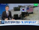 日韓GSOMIA終了?...米国が米軍駐留費5倍要求!...韓国軍の志願制検討w