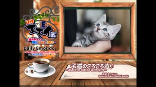 日刊エモイ堂　子猫のごろごろ声(杏仁らいち)