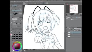 キャライラスト【パチスロ１０００ちゃん】